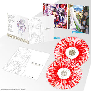 Re:ZERO Re: Life in a different world from zero - Season 1 Original Soundtrack Exclusive Vinyl (Crystal/Red)